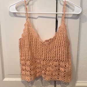 Crochet tank